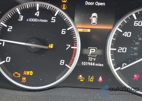 2016 Acura Rdx Advance Package z USA, uszkodzony, nr VIN 5J8TB4H76GL022336